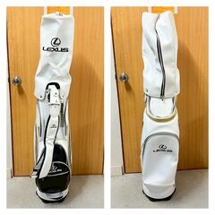 【【❗️✨高級✨❗️】 LEXUS ゴルフバッグ キャディバッグ⛳️　✨簡易清掃・動作確認済み❗️の画像