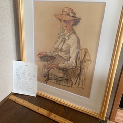 小磯良平　模写複製画【美品3点セット】の画像