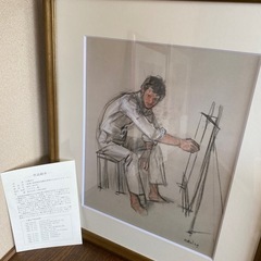 小磯良平　模写複製画【美品3点セット】の画像