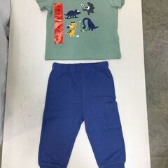 海外・日本製品のサルベージ品　Pekkle　ベビー　Tシャツパンツ４点セット　単品販売不可の画像