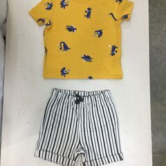 海外・日本製品のサルベージ品　Pekkle　ベビー　Tシャツパンツ４点セット　単品販売不可の画像