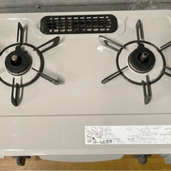 リンナイ ガステーブル ガスコンロ 20年製 RTE340BEL 都市ガス キッチン家電 生活家電 0910-013の画像