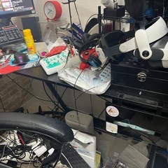 L字ゲーミングPCデスクの画像