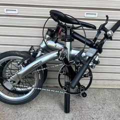 ルノー RENAULT 折りたたみ自転車 PLATINUM LIGHT6 超軽量7.5キロ ミニベロ 小径車 超小型 14インチ 　中古動作品の画像