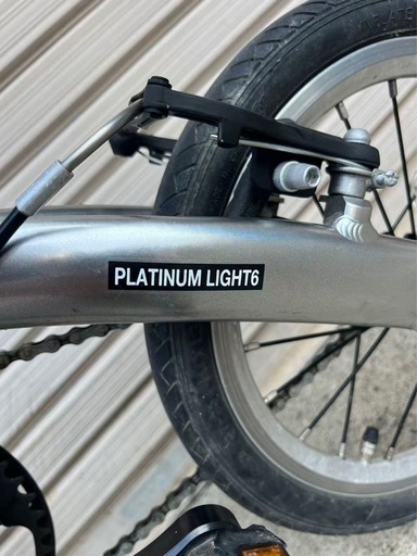 ルノー RENAULT 折りたたみ自転車 PLATINUM LIGHT6 超軽量7.5キロ ミニベロ 小径車 超小型 14インチ 　中