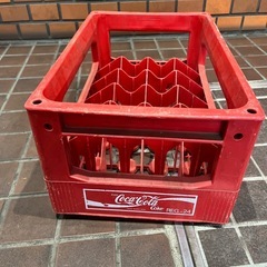 【中古】コカ・コーラ　レギュラー瓶　190ml×24本瓶ケース　コカコーラ Coca Colaの画像