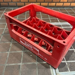 【中古】コカ・コーラ　レギュラー瓶　190ml×24本瓶ケース　コカコーラ Coca Colaの画像