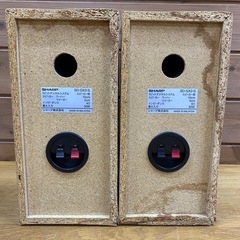 SHARP  スピーカー　SD-GX2-Sの画像