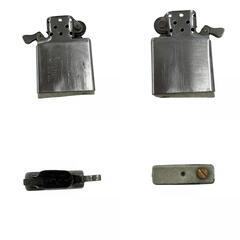 170590 現状品 ZIPPO ジッポ オイルライター ヴィンテージ イタリック体 シルバー [1000021836854]の画像