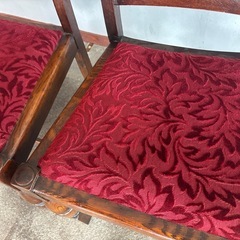 バルボスレッグ　アンティーク　チェア　2脚セットの画像