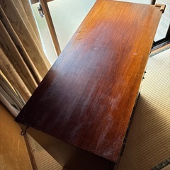 収納家具　引き出し　茶色の画像