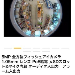 フィッシュアイカメラ
の画像