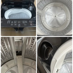 R220 ☀️ ジモティー限定特別価格！ 2024年製の高年式♪ YAMADA RORO 洗濯機 （5.5㎏） YWM-T55LK ⭐ 動作確認済 ⭐ クリーニング済の画像