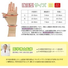 手首サポーター　Sサイズの画像