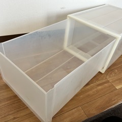 無印良品　衣装ケース　押入れの画像