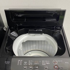【ご来店限定】＊電子レンジ•冷蔵庫•洗濯機　全て2023年製＊0910-10の画像