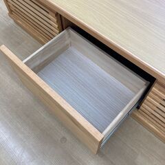 ★ジモティ割引あり★【リユースのサカイ野々市店】TV台 茶 (幅)150×(奥行き)42×(高さ)41cm ※クリーニング済みの画像