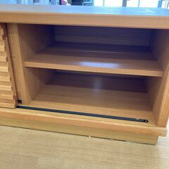★ジモティ割引あり★【リユースのサカイ野々市店】TV台 茶 (幅)150×(奥行き)42×(高さ)41cm ※クリーニング済みの画像