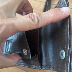 ポーター　レザーウォレット二つ折り　タグ付きの画像
