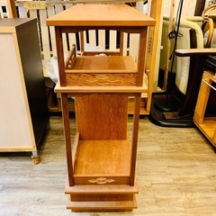 屋久杉風⭐️アンティーク飾り棚【グッディーズ】の画像