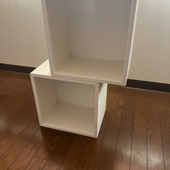 IKEA ホワイト オープンシェルフ　2つのお値段です の画像