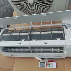🔴山口市、6～9畳エアコン+基本工事込み￥35000🔴2021年冷暖2.2kWハイセンス🔴保証付きの画像