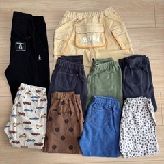 子供服　100サイズ　33枚セット　まとめ売り　男の子　秋冬用　キッズ　長袖　長ズボン　幼児の画像