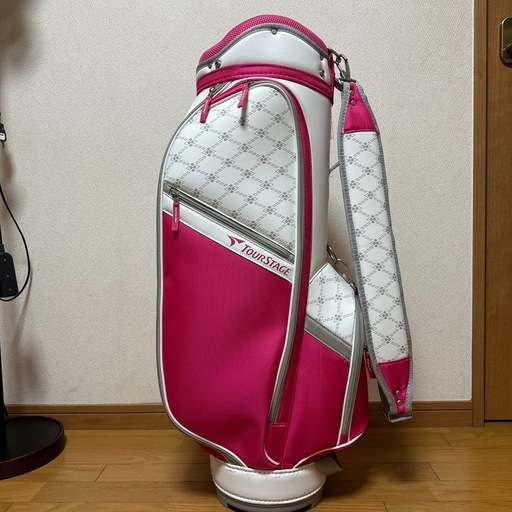 TOUR STAGE 新品・未使用ゴルフバッグ