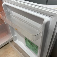 【早い者勝ち】アイリスオーヤマ 2ドア冷蔵庫 87L PRC-B092D-W 2024年製の画像