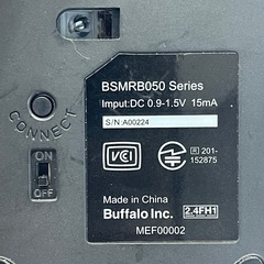 Buffalo BSMRB050BK Bluetooth®3.0対応 IR LED光学式マウス 3ボタンタイプの画像