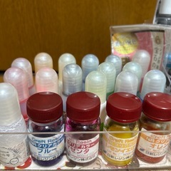 レジン液着色剤大量の画像