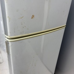【無料・早い者勝ち】SHARP 冷蔵庫 140L SJ-14G-W（2003年製）の画像