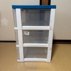 三段衣装ケース(りょうさんは自分の都合押し付ける人)
の画像