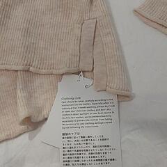 新品❕大活躍❤️着心地抜群❕ウール混❕ハイネック リブ ニット S ベージュ 0264の画像