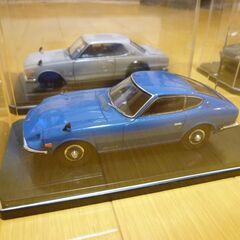 アオシマ 楽プラ　5台　セット　ハコスカ　フェアレディZ　トヨタ2000GT　スカイラインR32　JB64ジムニーの画像