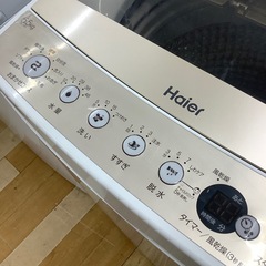 【トレファク ラパーク岸和田店】2021年製 Haier 全自動洗濯機　入荷しました【6ヶ月保証】の画像