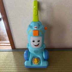 フィッシャープライスおもちゃ　掃除機の画像
