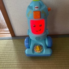 フィッシャープライスおもちゃ　掃除機の画像