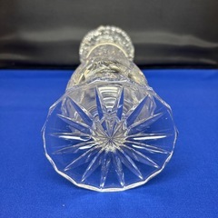 クリスタル　花器の画像