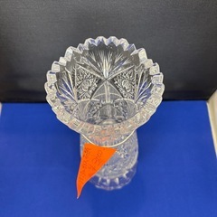 クリスタル　花器の画像