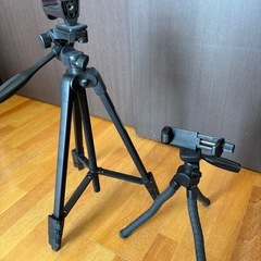 スマホ用三脚セットの画像