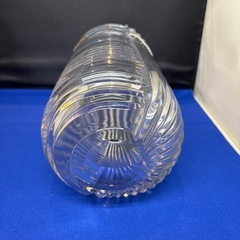 バルソビア　ポーランド製　クリスタル花器の画像