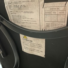 【ニトリ】　机
イス　セット　ブラウンの画像