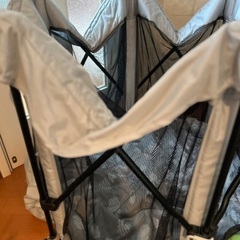 折りたたみベビーサークル　メッシュの画像