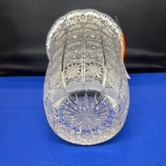 クリスタル　花器の画像