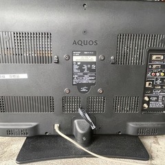 SHARP テレビ 26型 2011年製 中古品の画像