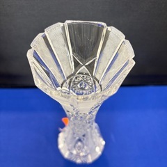 クリスタル　花器の画像