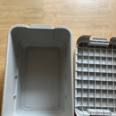 【あげます】無印良品　頑丈ボックスの画像