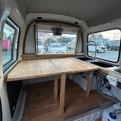 即戦力♪すぐに始められます♡キッチンカー　車検有　走行少なめの画像
