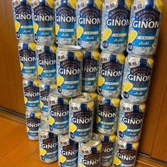 アサヒGINON（ジノン）無糖レモン　350ml 30本の画像